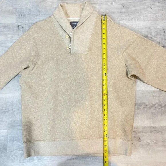 Bonobos Men's Pullover Cream Beige Slim Fit Sweater Size XL - Picture 9 of 17